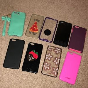 Bundle of 9 iPhone 6/6s Plus cases!